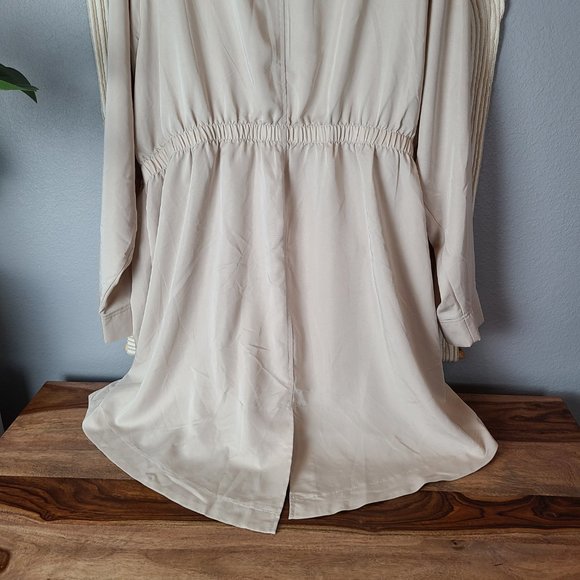 Torrid Tan Twill Drape Anorak Jacket NWOT - Picture 11 of 12